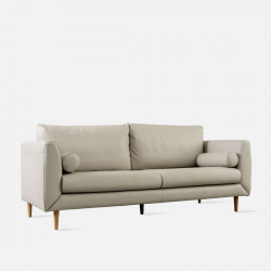 Nadine Sofa II, Top Grain Cow Leather 